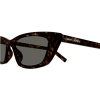 Napoli - Corso Giuseppe Garibaldi 197 - Occhiali da sole Saint Laurent Donna SL 277010-HAVANA-HAVANA-GREY52 - SL 277010-HAVANA-HAVANA-GREY52